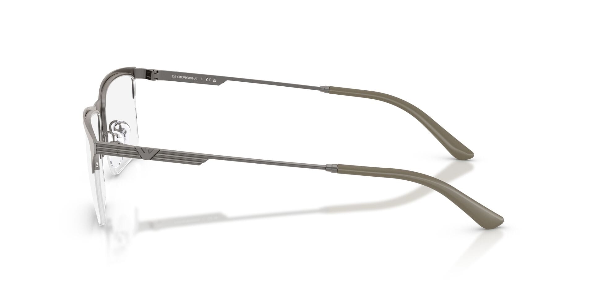 Emporio Armani 0EA1177 Frame Matt Grey Male Full - Frame — Matt Grey frame — view 9