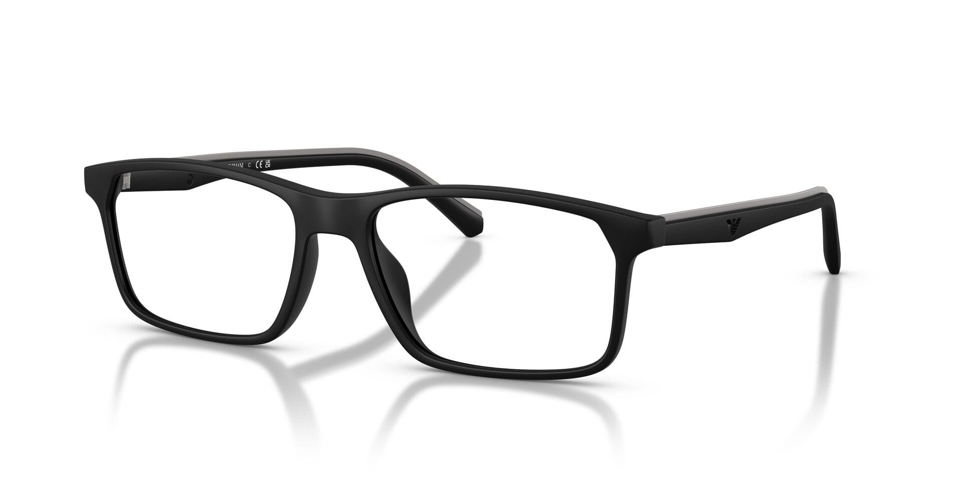Emporio Armani 0EA3266U Frame Matt Black Male Full - Frame — Matt Black frame — view 1