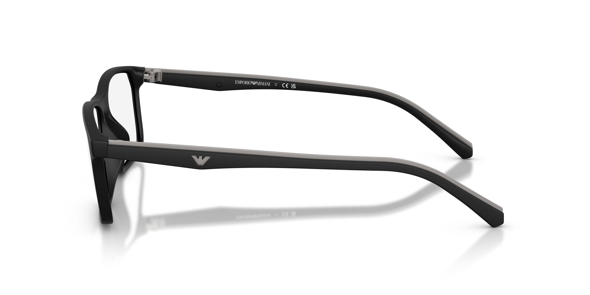 Emporio Armani 0EA3266U Frame Matt Black Male Full - Frame — Matt Black frame — view 5