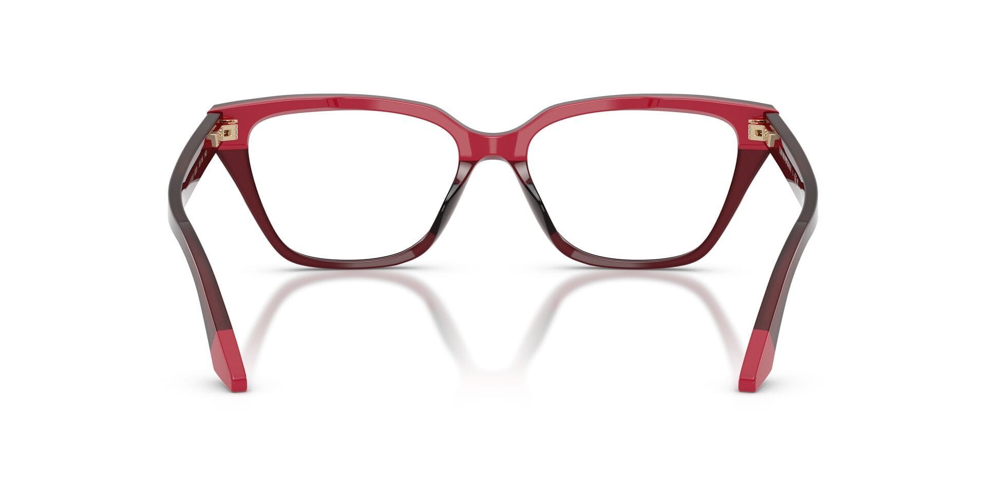 Emporio Armani 0EA3270U Frame Maroon Female Full - Frame — Maroon frame — view 2