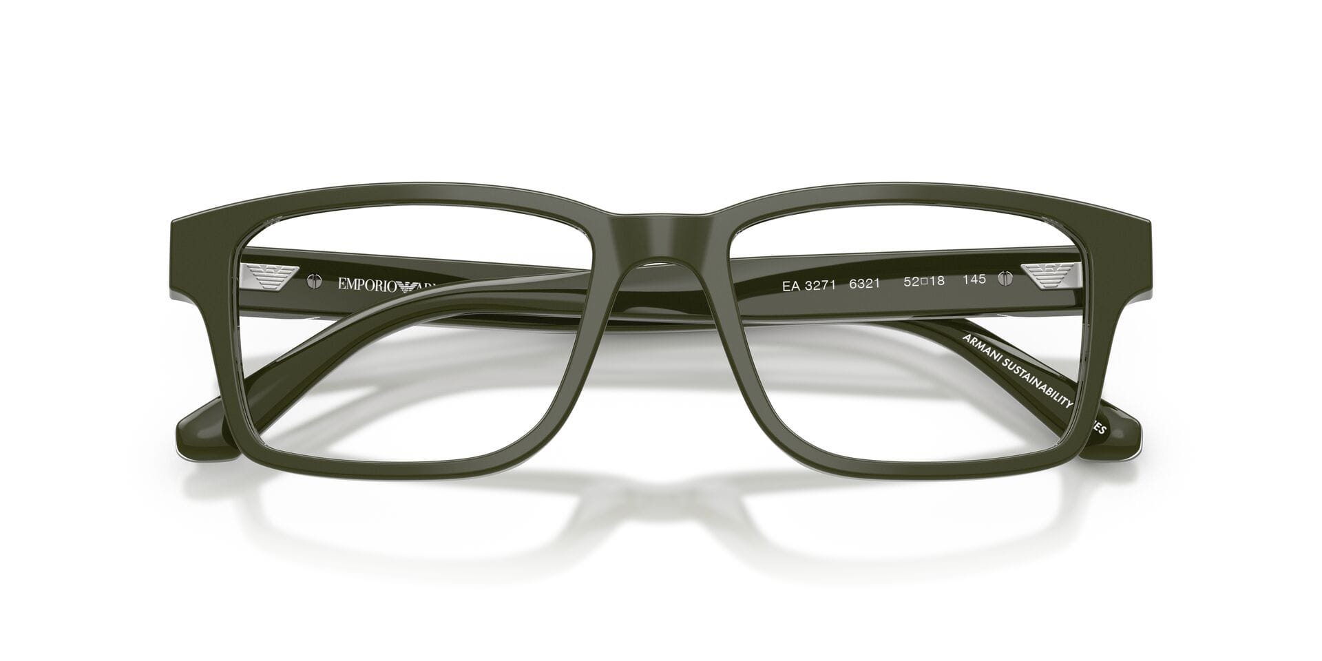 Emporio Armani 0EA3271 Frame Green Male Full - Frame — Green frame — view 7