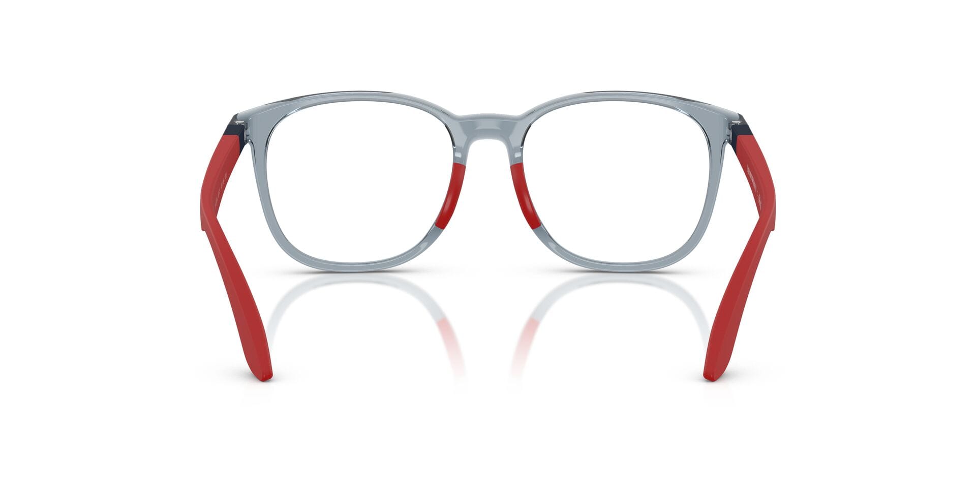 Emporio Armani 0EK3004 Frame Transparent Blue Male Full - Frame — Transparent Blue frame — view 11
