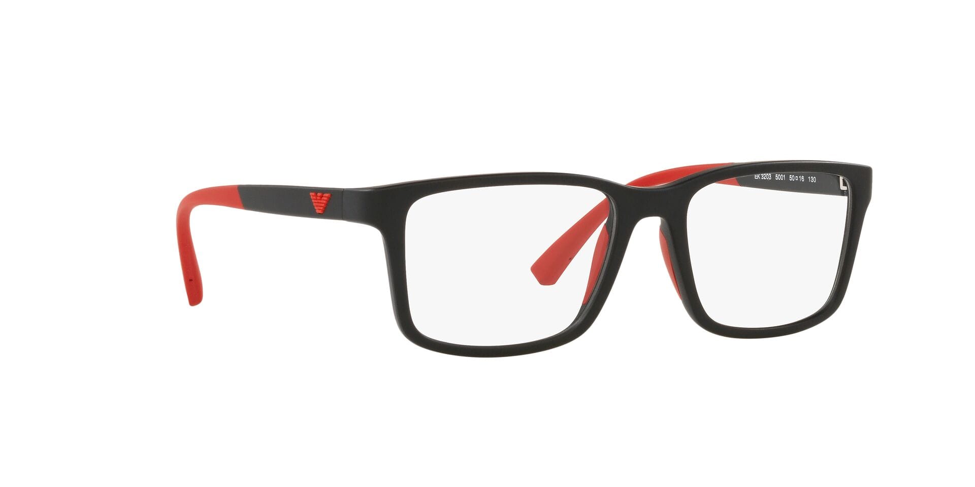 Emporio Armani 0EK3203 Frame Matt Blue Male Full - Frame — Matt Blue frame — view 24