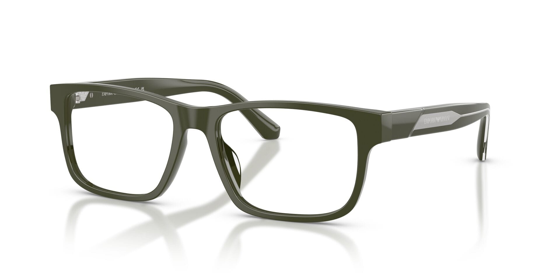 Emporio Armani 0EA3265U Frame Green Male Full Shell Frame — Green frame — view 1
