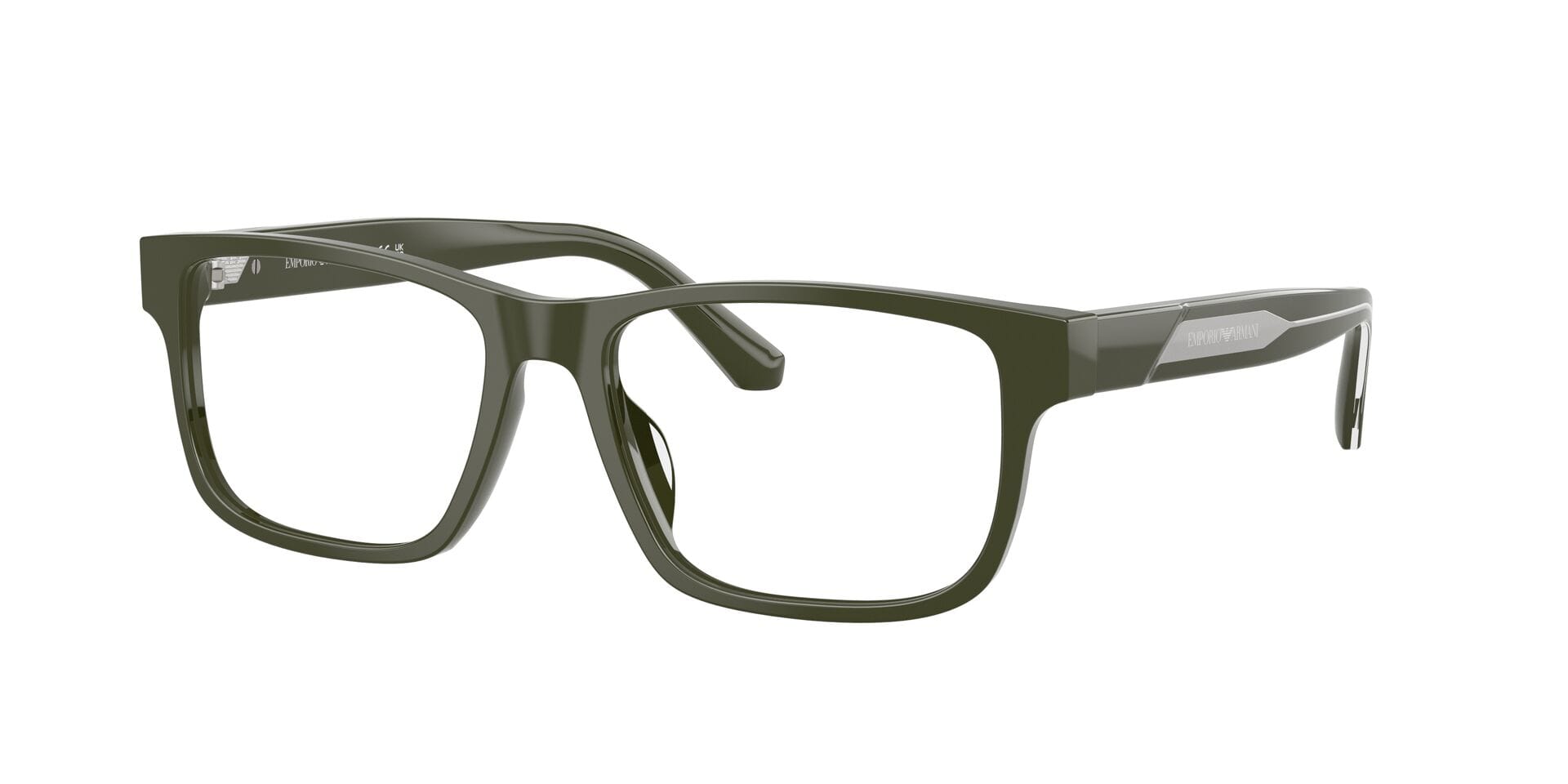 Emporio Armani 0EA3265U Frame Green Male Full Shell Frame — Green frame — view 3