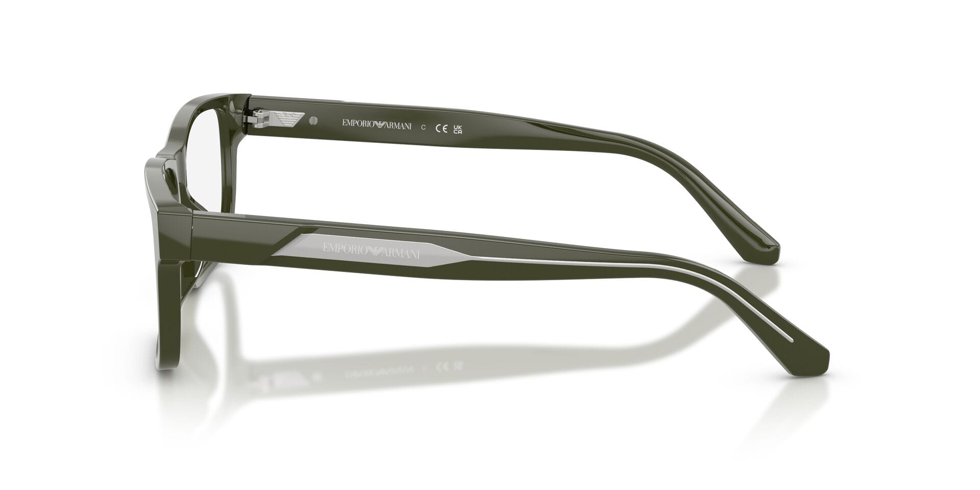Emporio Armani 0EA3265U Frame Green Male Full Shell Frame — Green frame — view 5