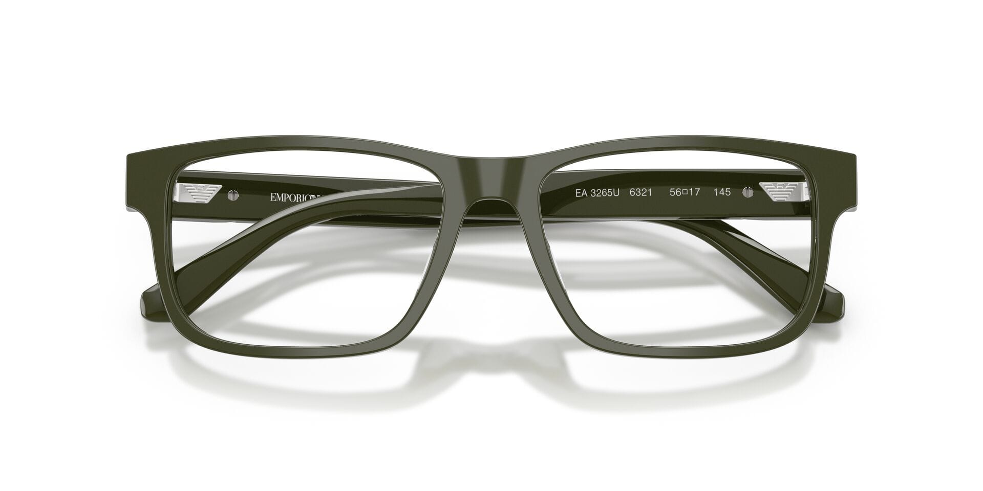 Emporio Armani 0EA3265U Frame Green Male Full Shell Frame — Green frame — view 7