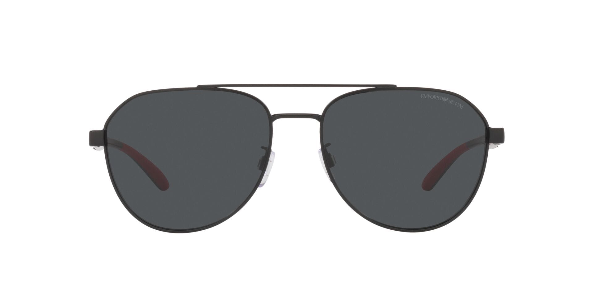 Emporio Armani EA 2129D 3001/87 3N 0EA2129D Sunglass Matt Black Male Metal Sunglass — Matt Black frame — view 6
