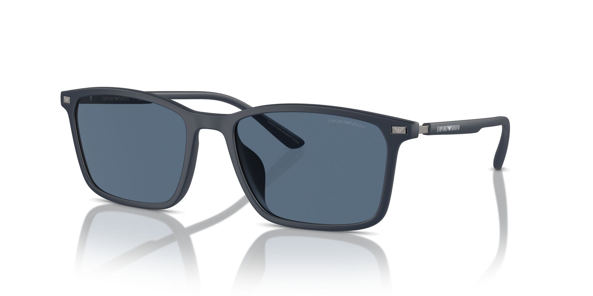 Emporio Armani EA 4223-U 5088/80 3N 0EA4223U Sunglass Matt Blue Male Full S Sunglass — Matt Blue frame — view 1