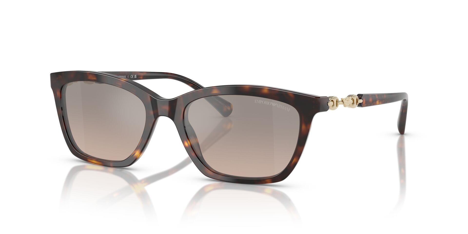Emporio Armani EA 4238 5026/6I 3N 0EA4238 Sunglass Havana Female Full Shell Sunglass — view 1