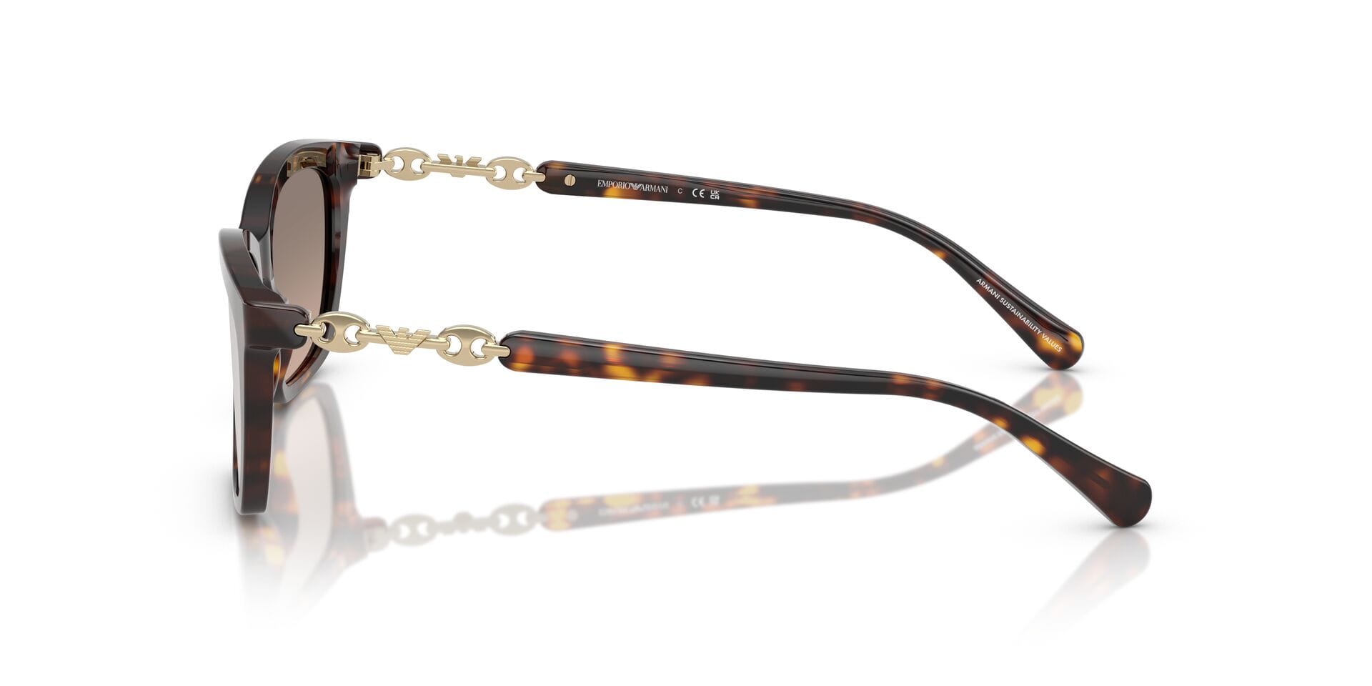 Emporio Armani EA 4238 5026/6I 3N 0EA4238 Sunglass Havana Female Full Shell Sunglass — view 5