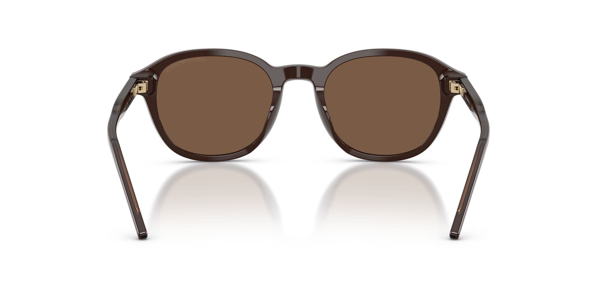 Emporio Armani EA 4247U 6255/73 3N 0EA4247U Sunglass Brown Male Full Shell Sunglass — Brown frame — view 2
