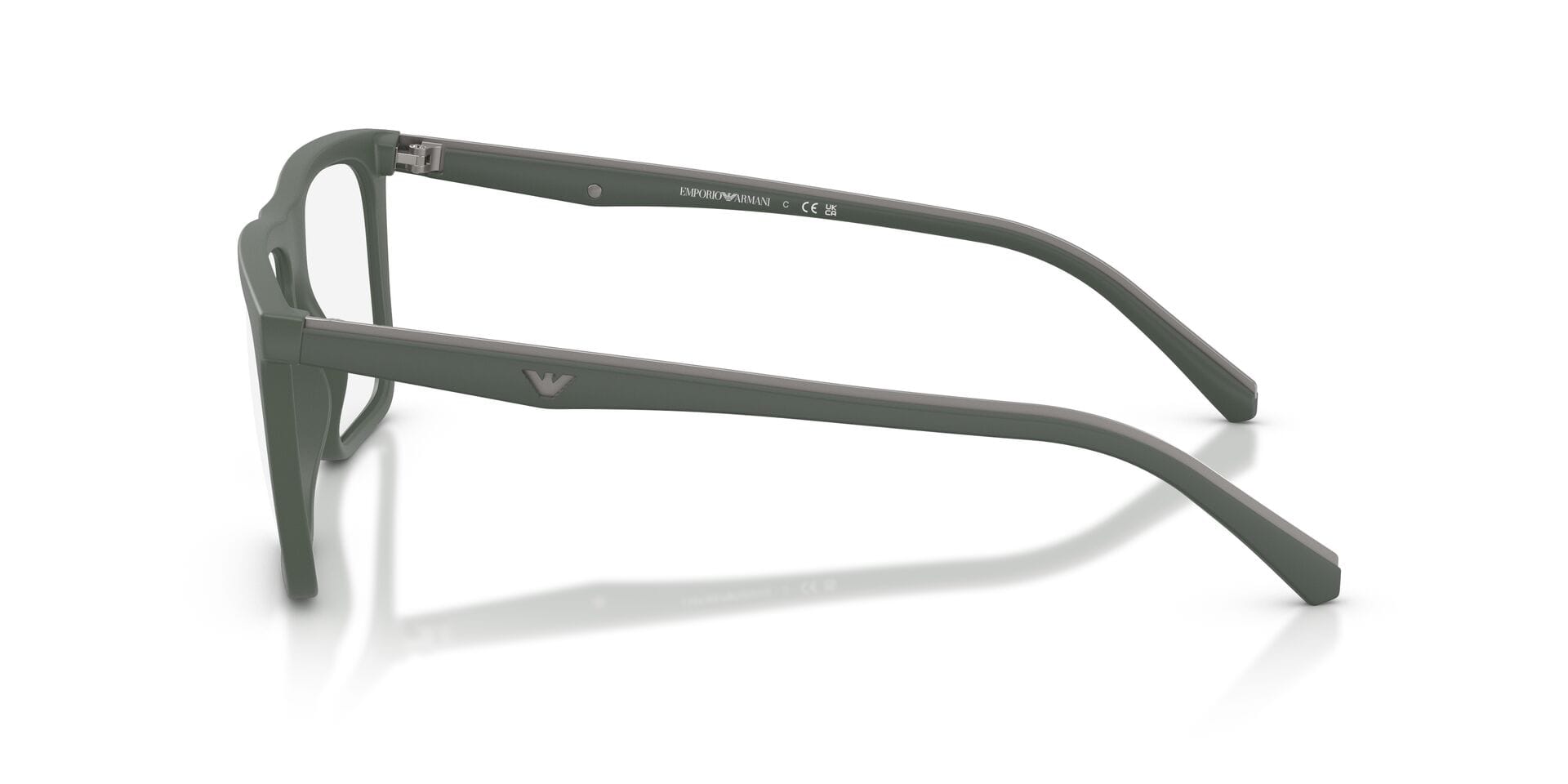 Emporio Armani EA 4258 6312/1W 0N (AVL 2 CLIPON) 0EA4258 Sunglass Green Mal Sunglass — view 5