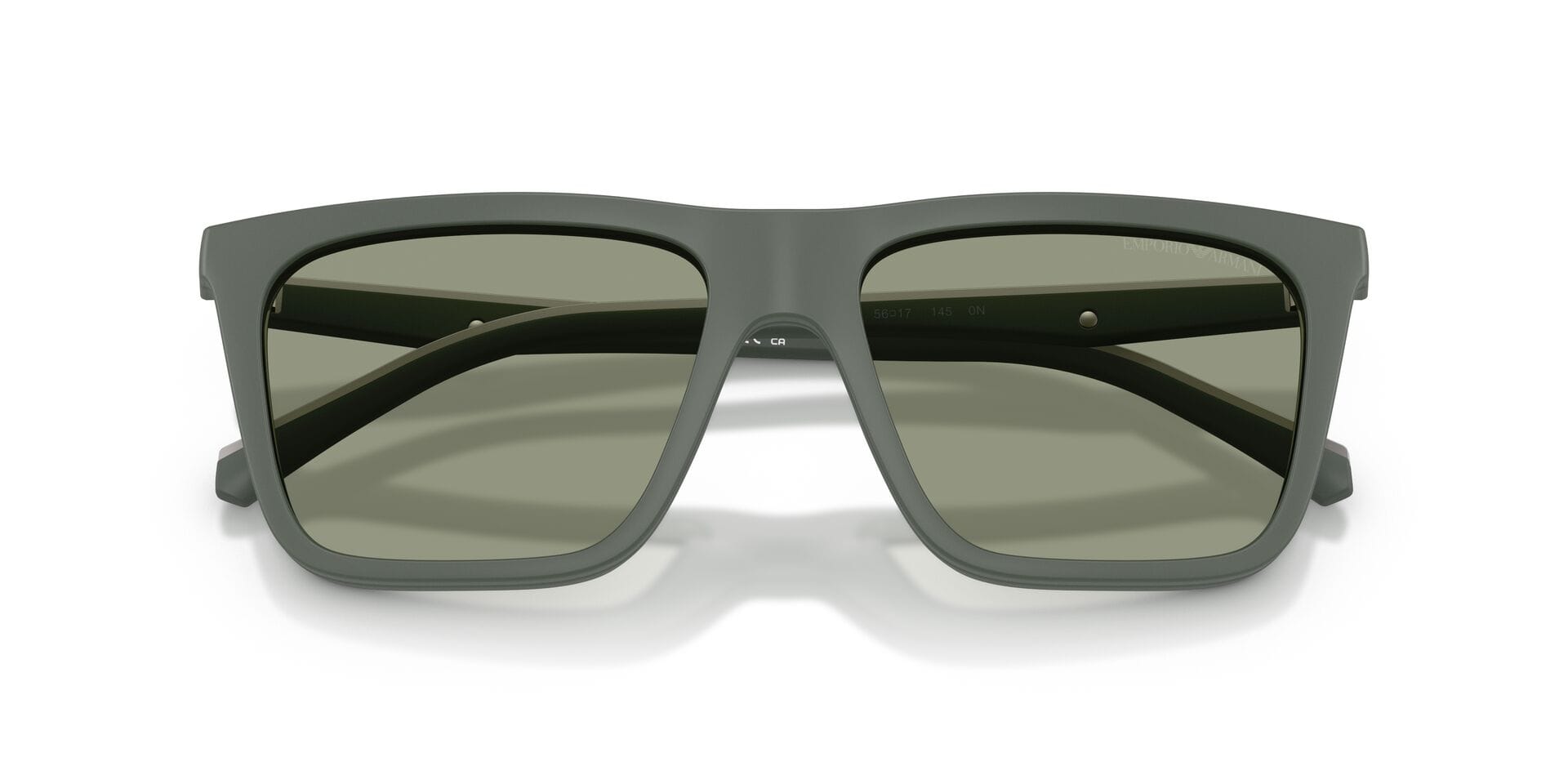 Emporio Armani EA 4258 6312/1W 0N (AVL 2 CLIPON) 0EA4258 Sunglass Green Mal Sunglass — view 8