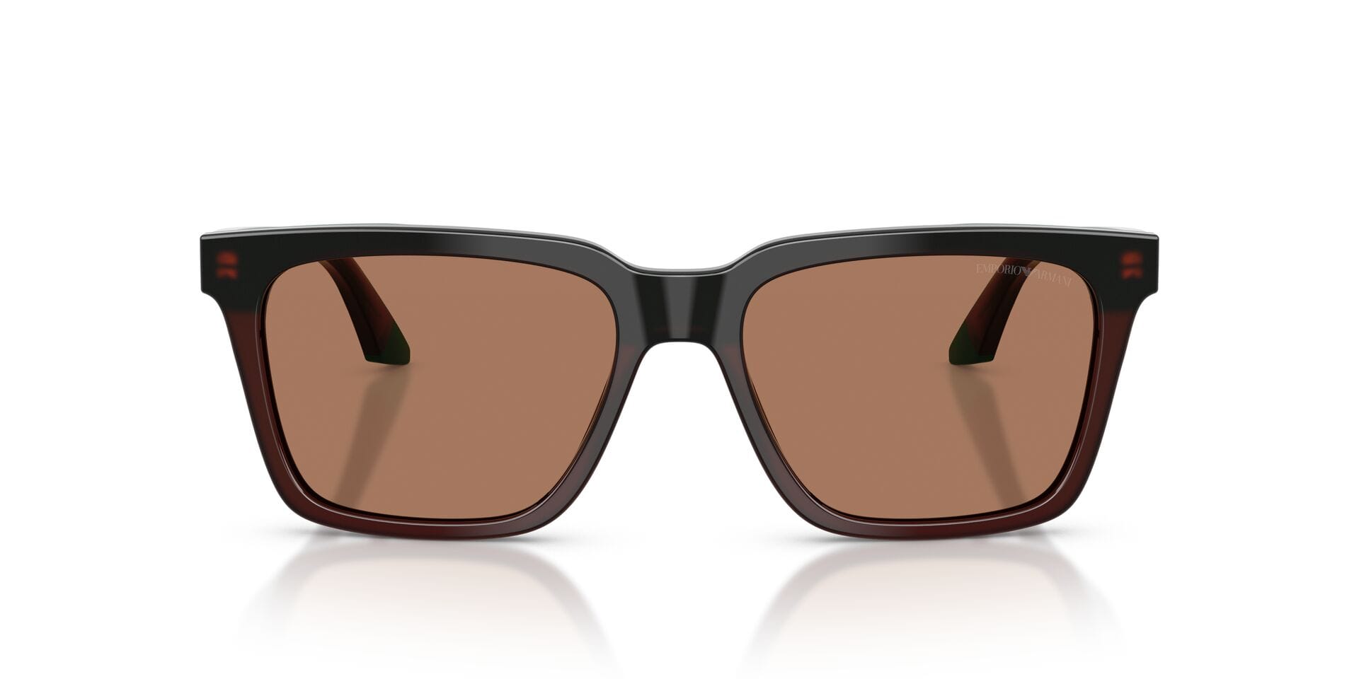 Emporio Armani EA 4260 3615/73 2N 0EA4260 Sunglass Maroon Male Full Shell Sunglass — Maroon frame — view 4