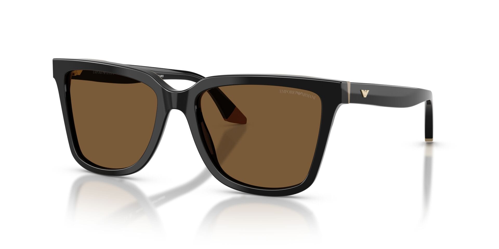 Emporio Armani EA 4261F 6313/73 3N 0EA4261F Sunglass Black Female Full Shel Sunglass — view 1