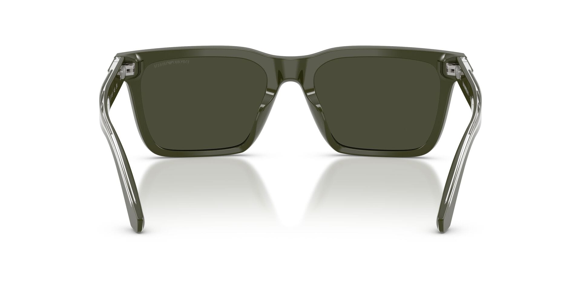 Emporio Armani EA 4262-U 6321/82 3N 0EA4262U Sunglass Green Male Full Shell Sunglass — Green frame — view 2