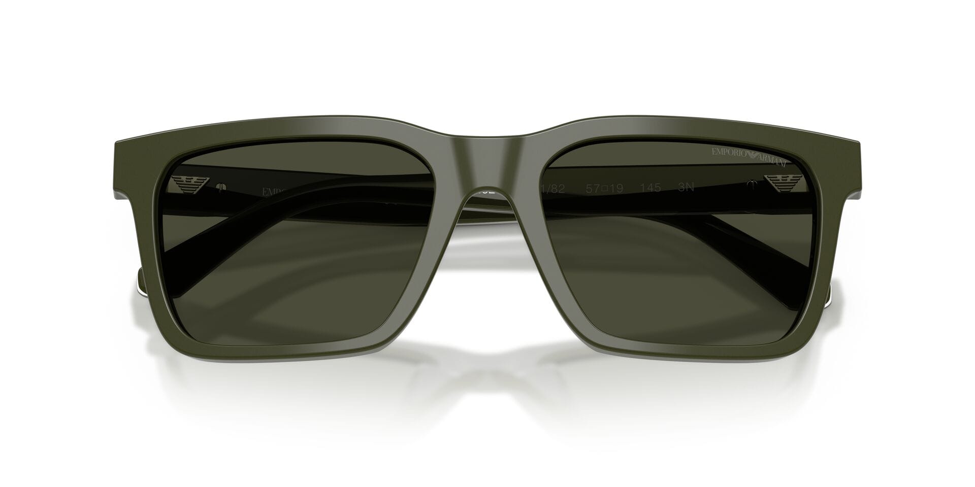 Emporio Armani EA 4262-U 6321/82 3N 0EA4262U Sunglass Green Male Full Shell Sunglass — Green frame — view 7