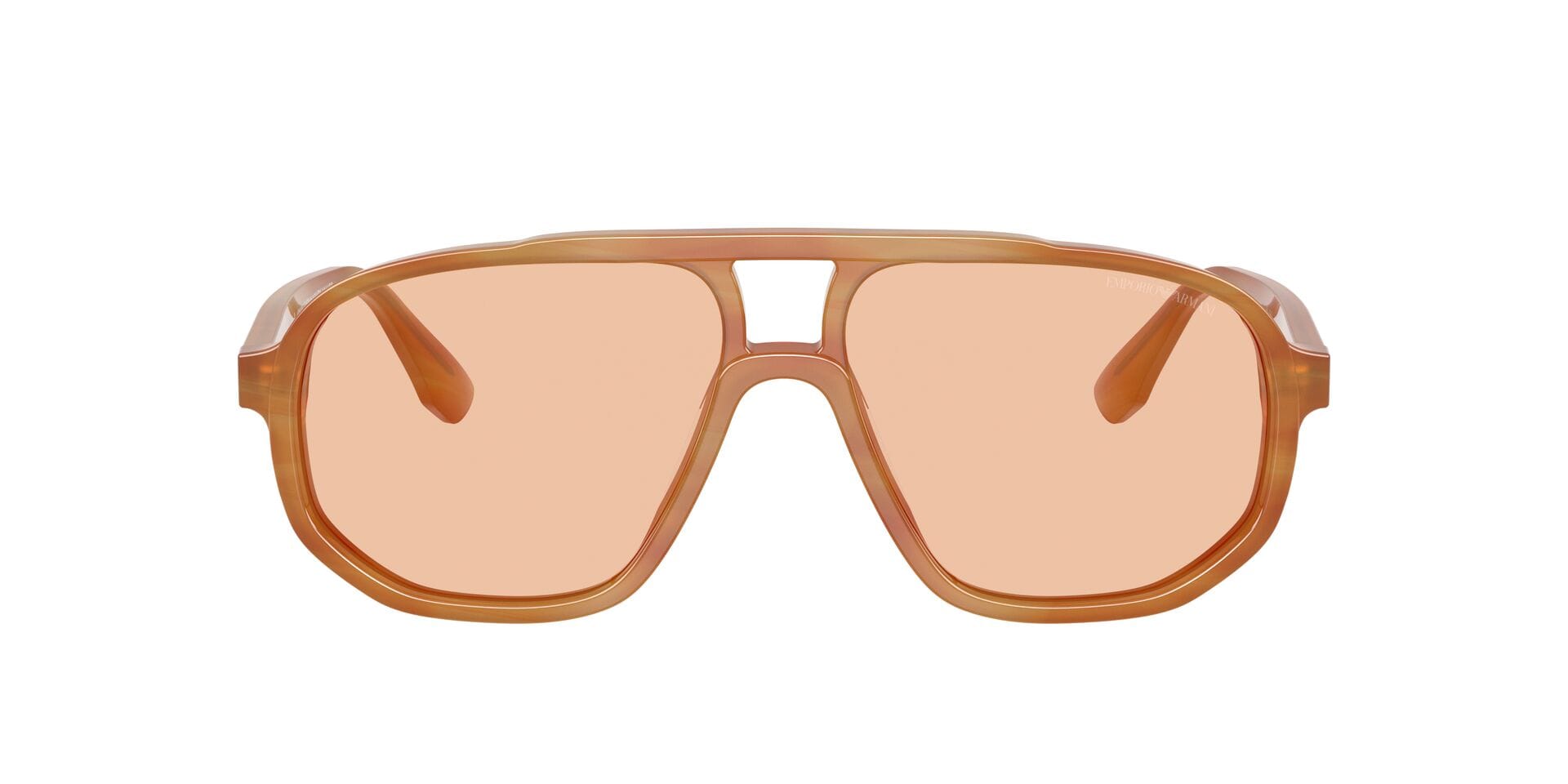 Emporio Armani EA 4263-U 6328/73 1N 0EA4263U Sunglass Light Brown Male Full Sunglass — Light Brown frame — view 6