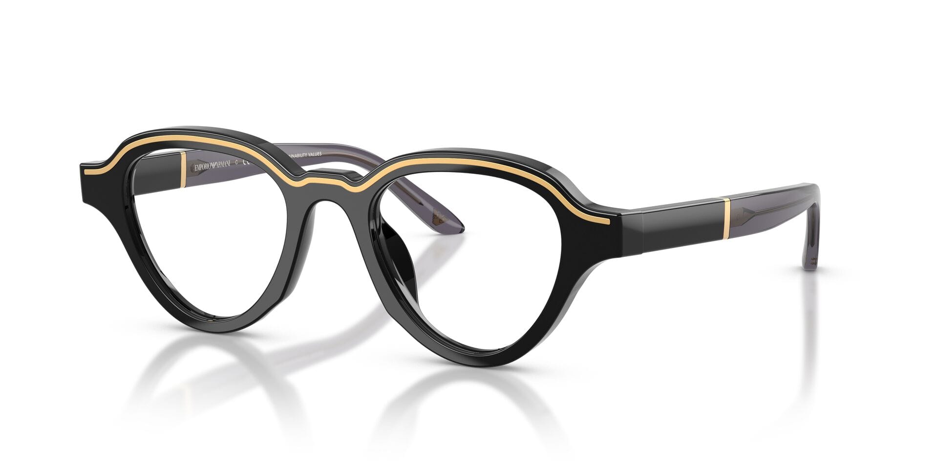 Emporio Armani EA 4264-U 5017/1W 0N 0EA4264U Sunglass Black Male Full Shell Sunglass — view 1