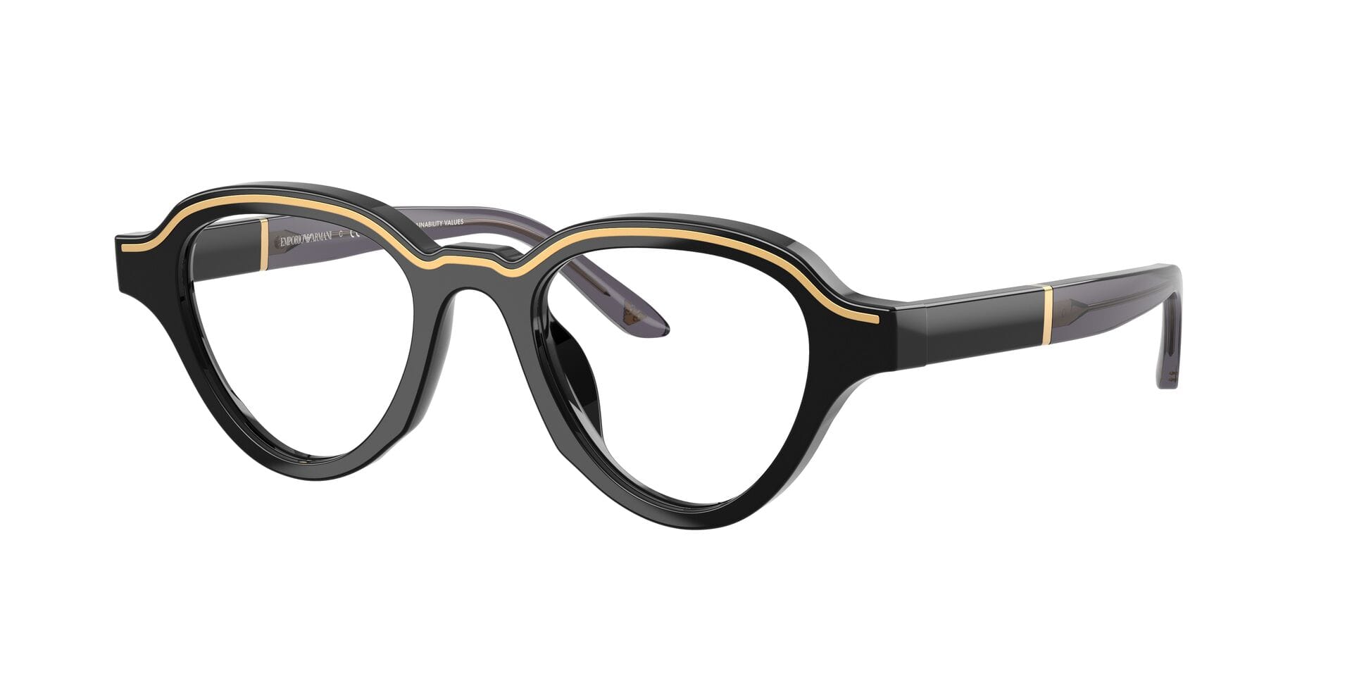 Emporio Armani EA 4264-U 5017/1W 0N 0EA4264U Sunglass Black Male Full Shell Sunglass — view 3