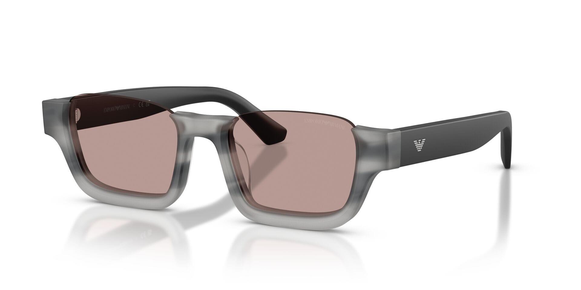 Emporio Armani EA 4268U 6367/7N 2N 0EA4268U Sunglass Havana Unisex RimLess Sunglass — Havana frame — view 1