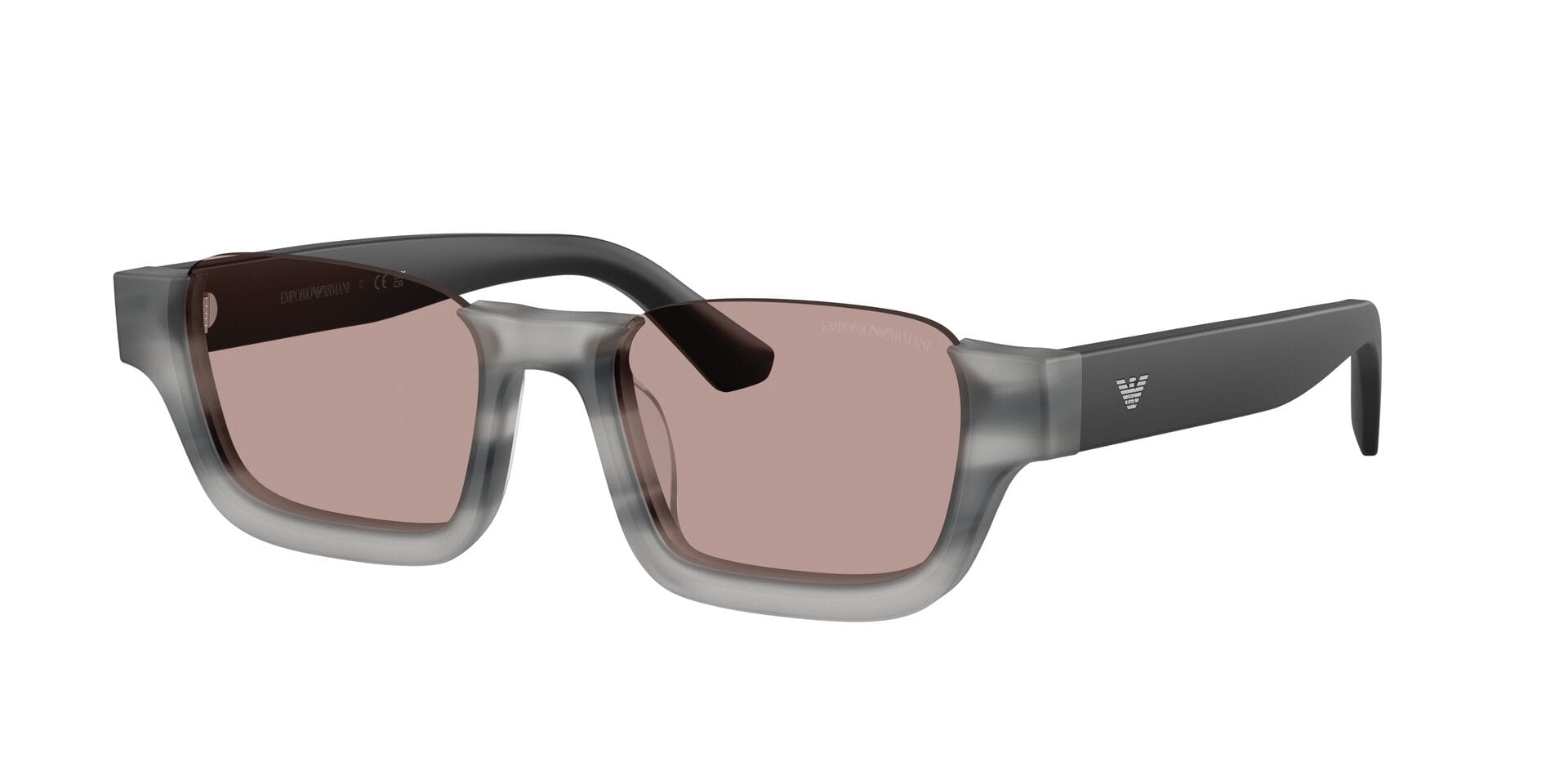 Emporio Armani EA 4268U 6367/7N 2N 0EA4268U Sunglass Havana Unisex RimLess Sunglass — Havana frame — view 3