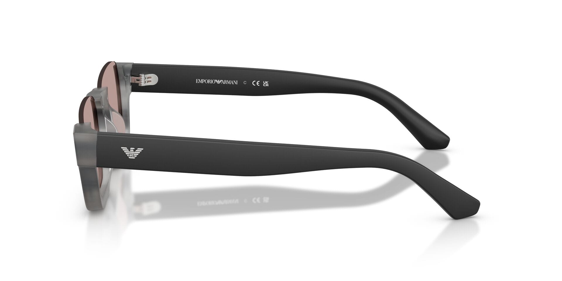 Emporio Armani EA 4268U 6367/7N 2N 0EA4268U Sunglass Havana Unisex RimLess Sunglass — Havana frame — view 5