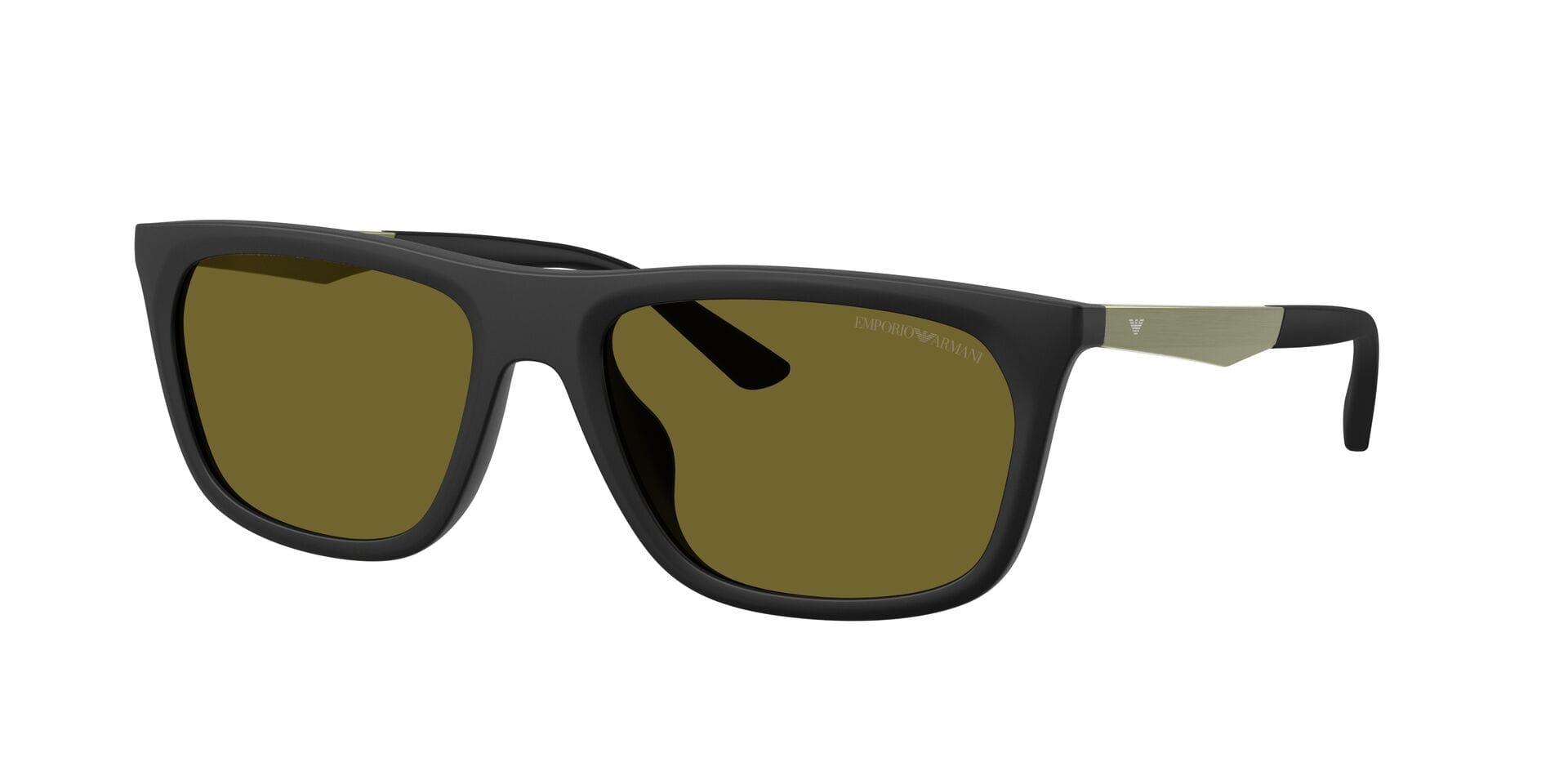 Emporio Armani EA 4272U 6374/2 3N 0EA4272U Sunglass Matt Black Male Full Al Sunglass — view 3