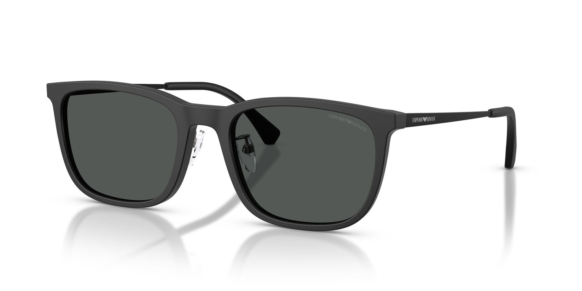 Emporio Armani EA 4275D 5001/87 3N 0EA4275D Sunglass Matt Black Male Full M Sunglass — Matt Black frame — view 1