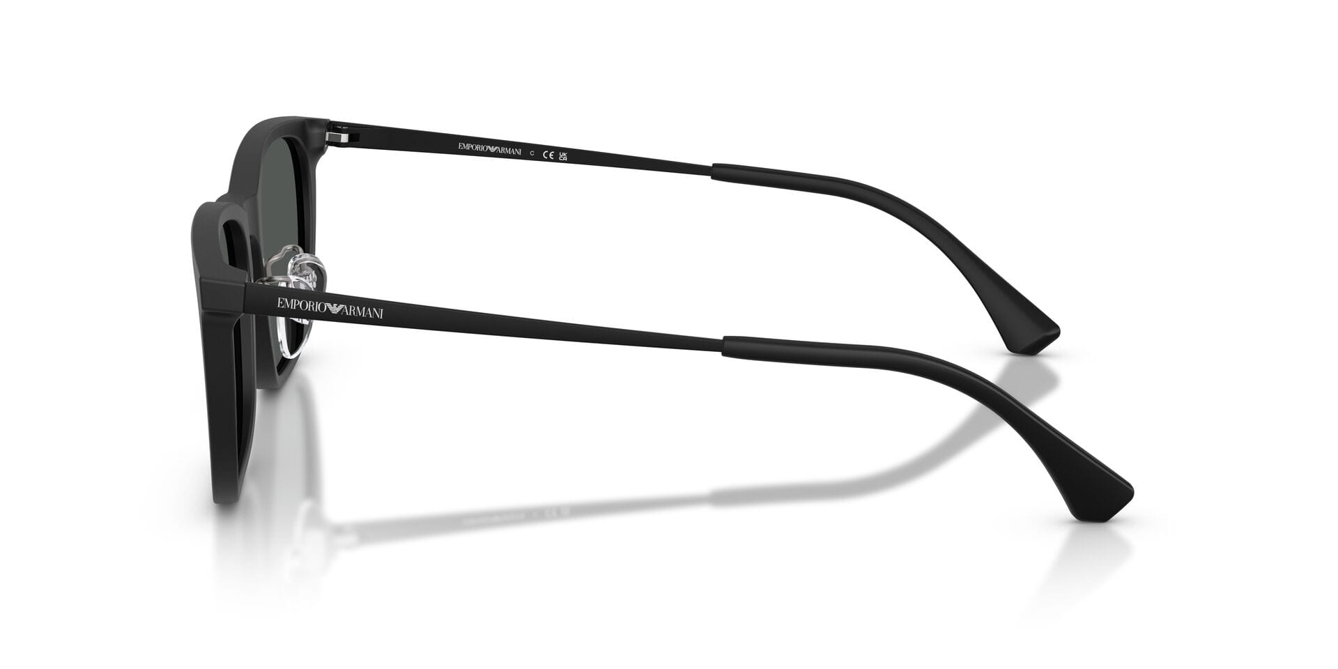 Emporio Armani EA 4275D 5001/87 3N 0EA4275D Sunglass Matt Black Male Full M Sunglass — Matt Black frame — view 5