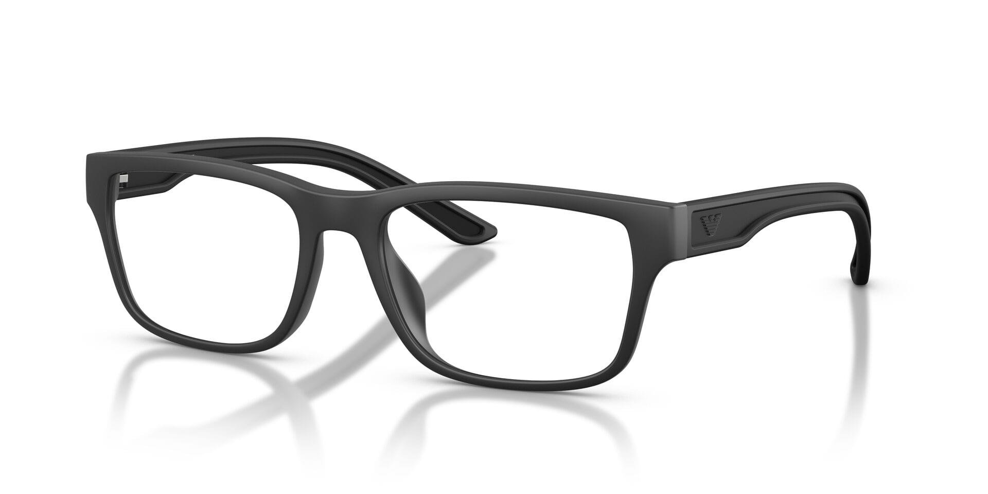 EA 3276U 5001 0EA3276U Frame Matt Black Male Full Shell Frame — Matt Black frame — view 3