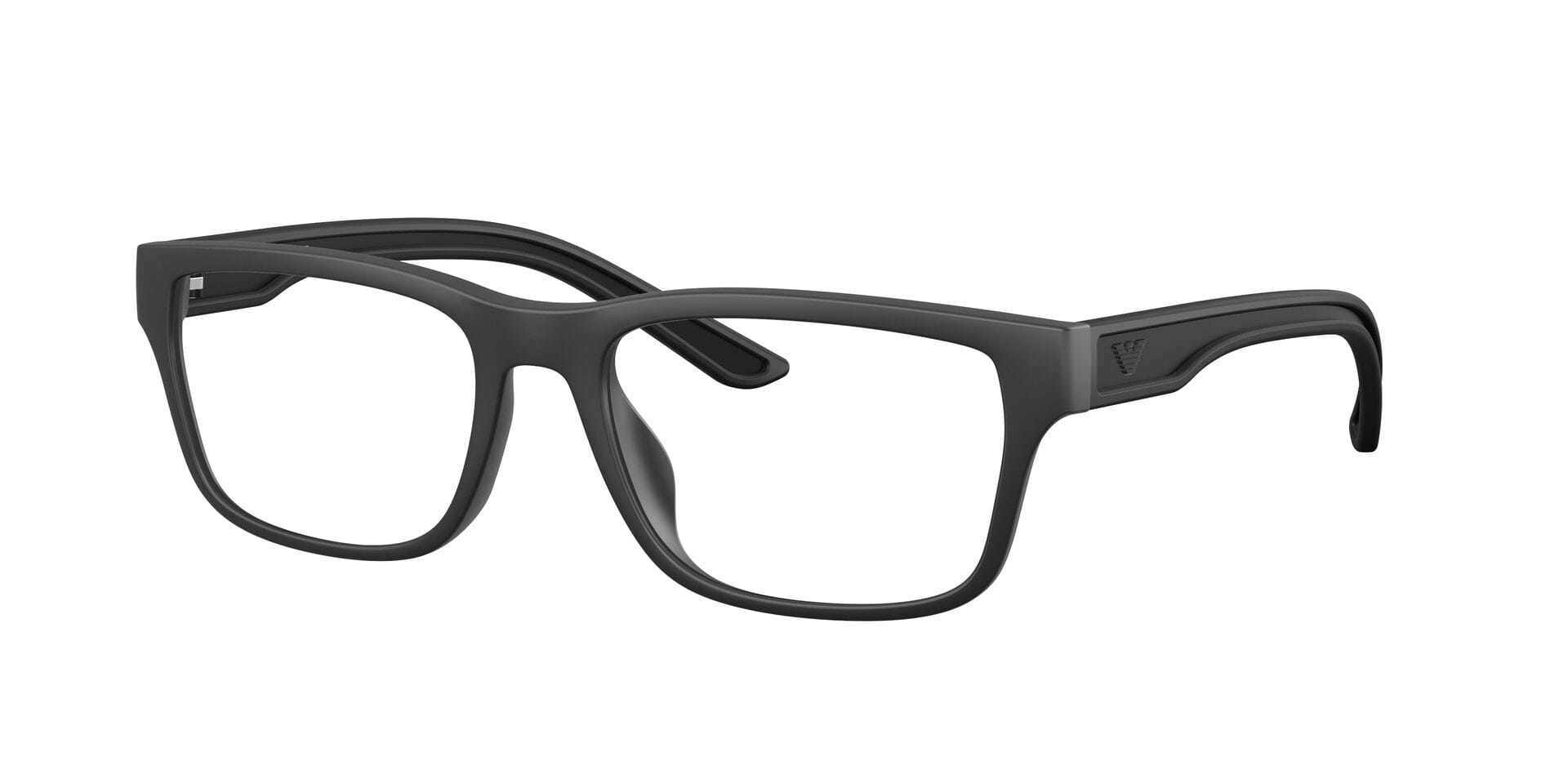 EA 3276U 5001 0EA3276U Frame Matt Black Male Full Shell Frame — Matt Black frame — view 5