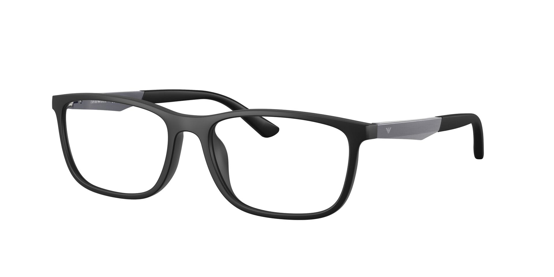 EA 3280U 6373 0EA3280U Frame Matt Black Male Full Shell Frame — Matt Black frame — view 3