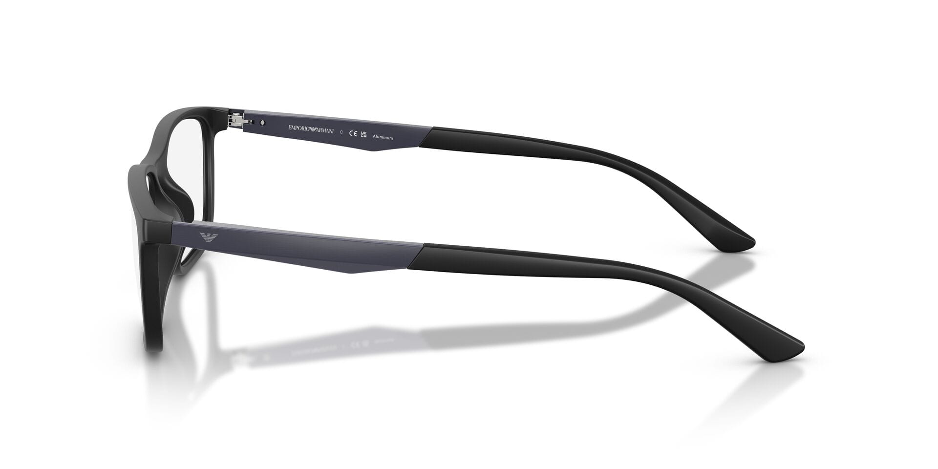 EA 3280U 6373 0EA3280U Frame Matt Black Male Full Shell Frame — Matt Black frame — view 5