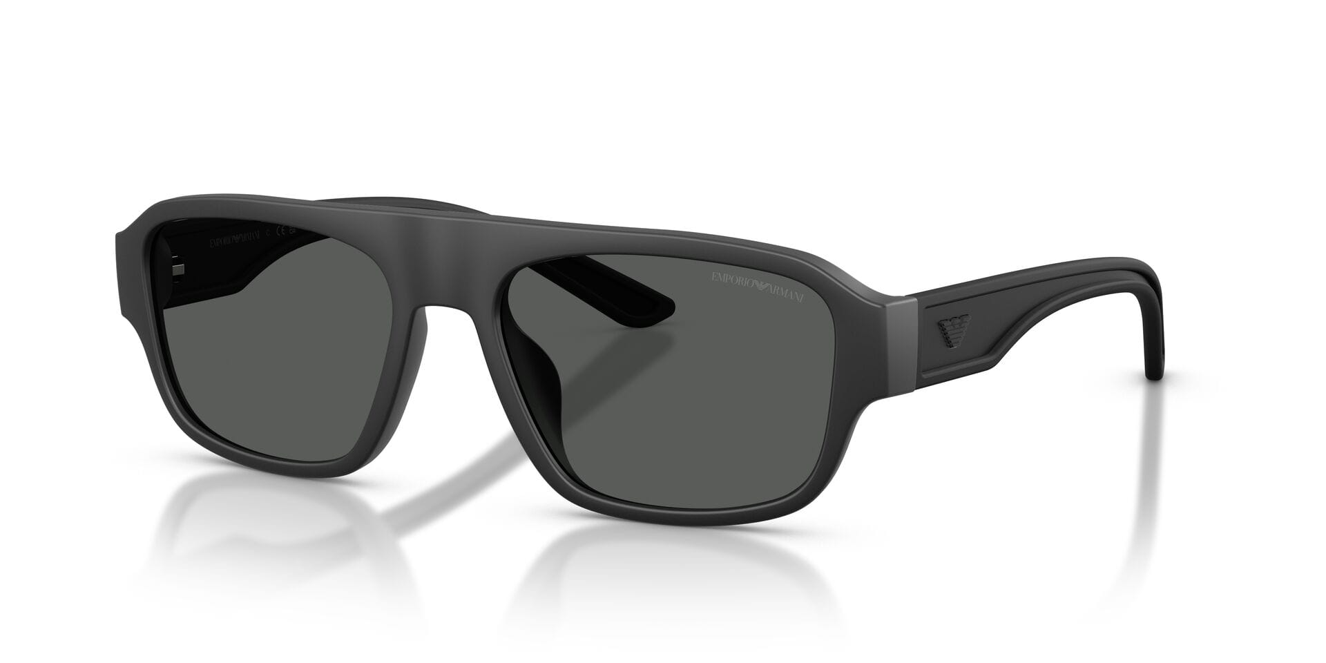 Emporio Armani EA 4266U 5001/87 3N 0EA4226U Sunglass Matt Black Male Full S Sunglass — Matt Black frame — view 3