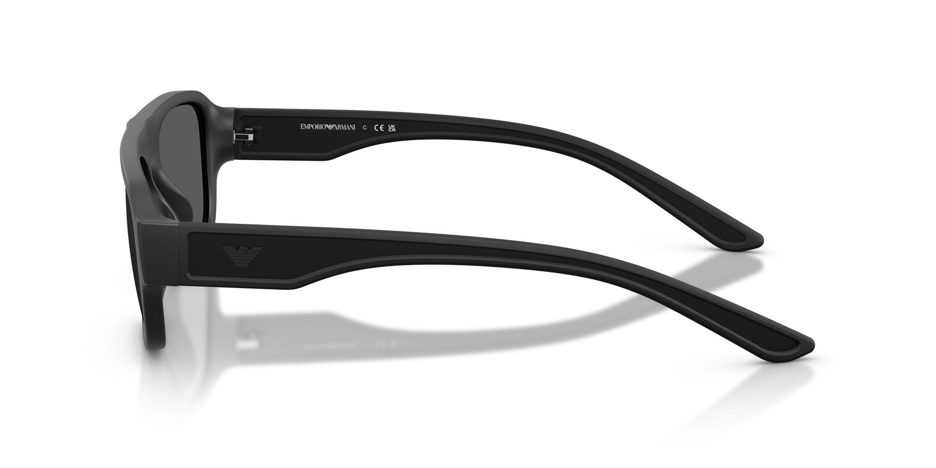 Emporio Armani EA 4266U 5001/87 3N 0EA4226U Sunglass Matt Black Male Full S Sunglass — Matt Black frame — view 10