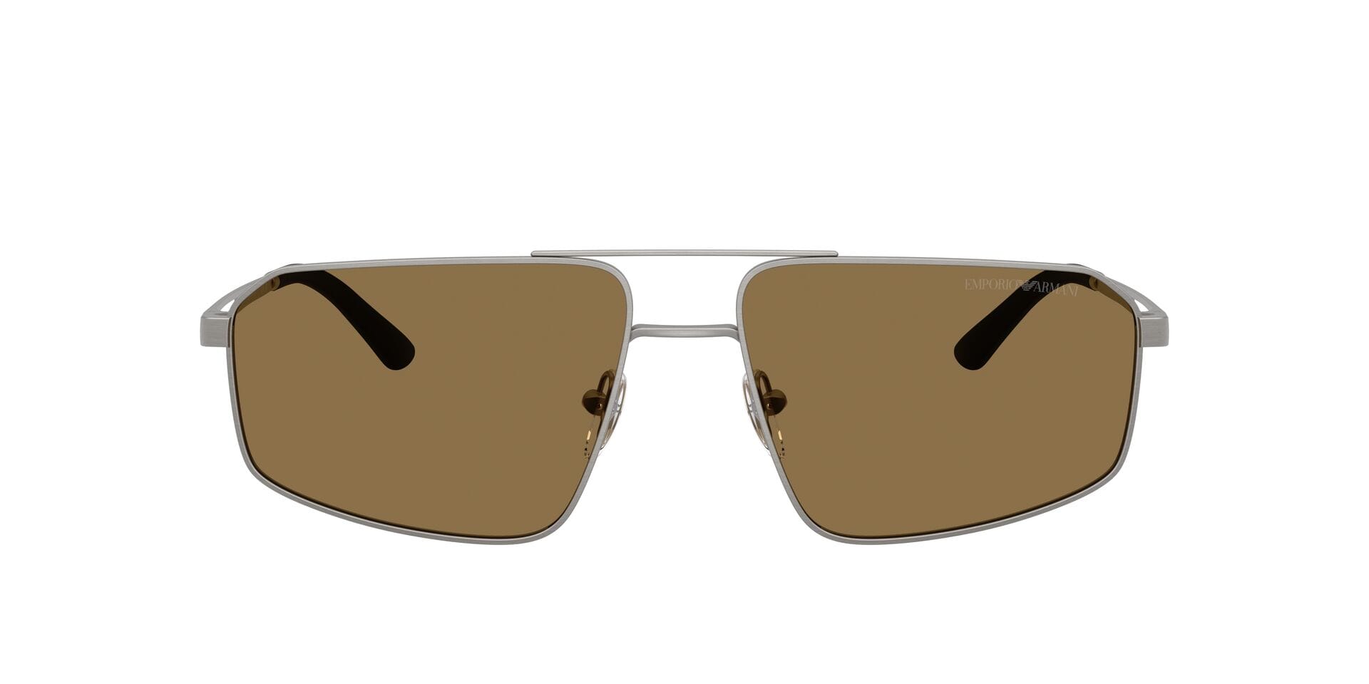 Emporio Armani EA 2173 3032/73 2N 0EA2173 Sunglass Gun Metal Male Metal Met Sunglass — Gun Metal frame — view 1