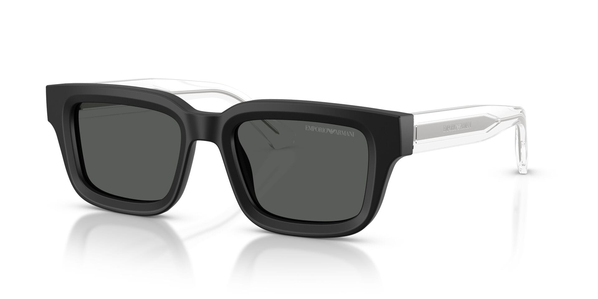 Emporio Armani EA 4270 5001/87 3N 0EA4270 Sunglass Matt Black Male Full She Sunglass — view 4