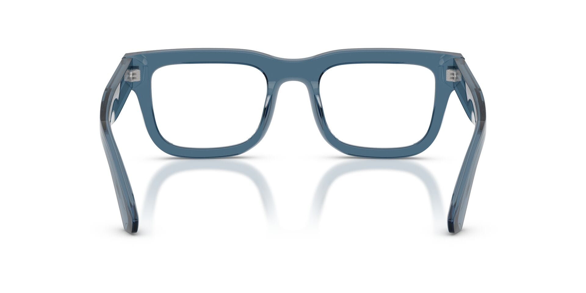 EA 3279 6362 0EA3279 Frame Transparent Blue Male Full Shell Frame — Transparent Blue frame — view 2