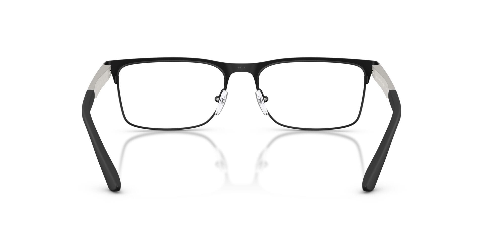Emporio Armani 0EA1183 Frame Matt Black Male Metal Aluminum Frame — Matt Black frame — view 2
