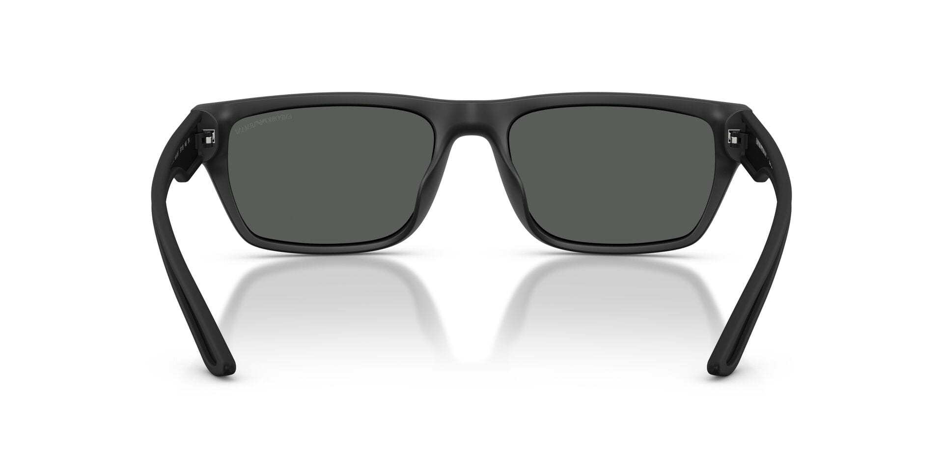 Emporio Armani 0EA4367U Sunglass Matt Black Male Shell Shell Sunglass — Matt Black frame — view 2