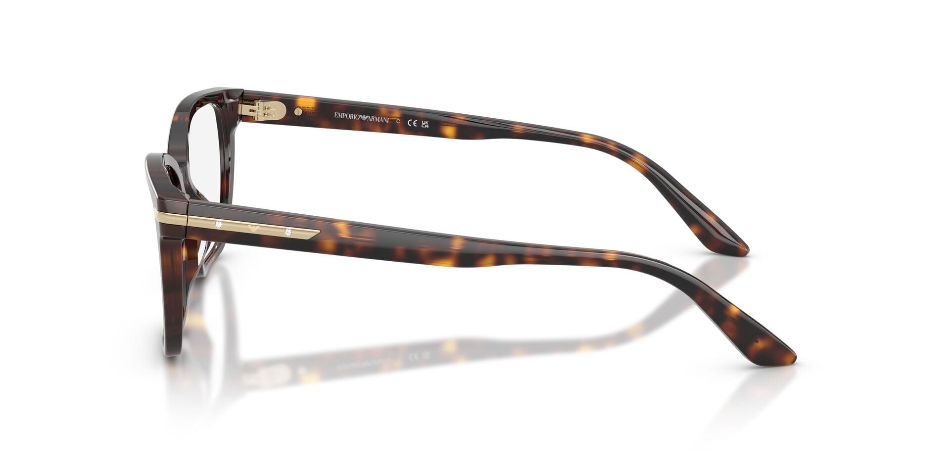 Emporio Armani 0EA3282BU Frame Havana Female Shell Shell Frame — Havana frame — view 5