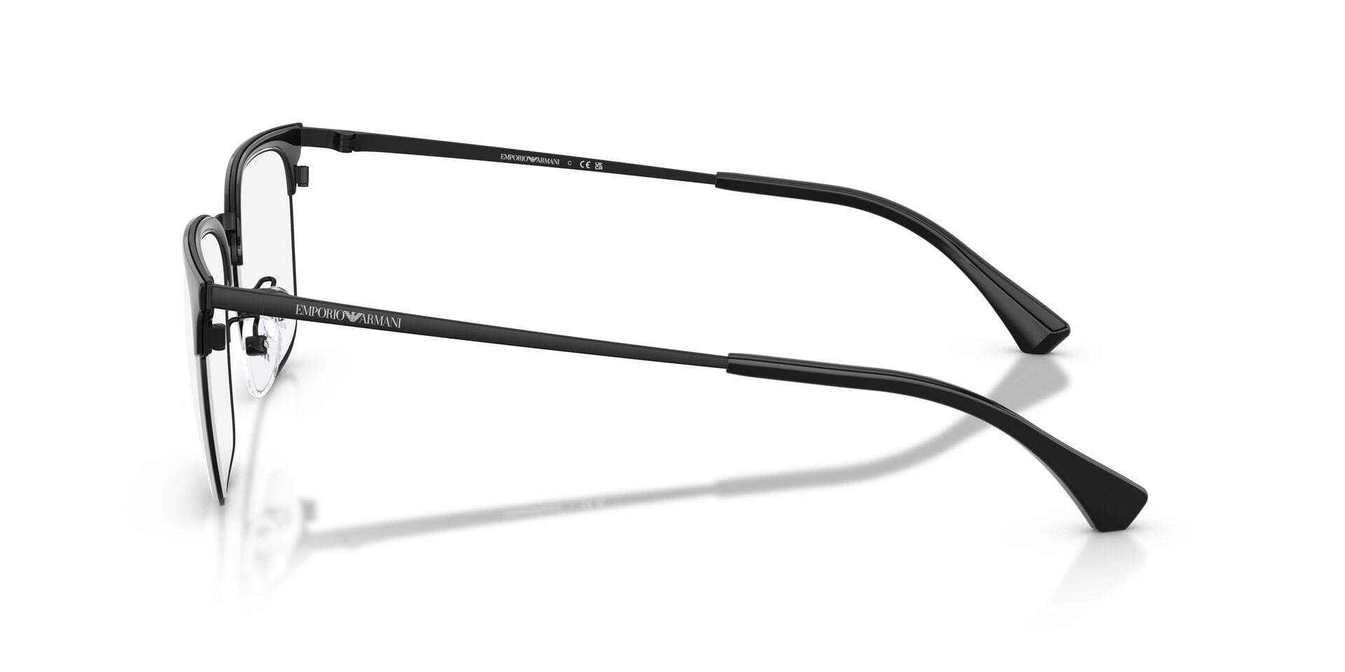 Emporio Armani 0EA1186D Frame Matt Black Male Metal Metal Frame — Matt Black frame — view 5