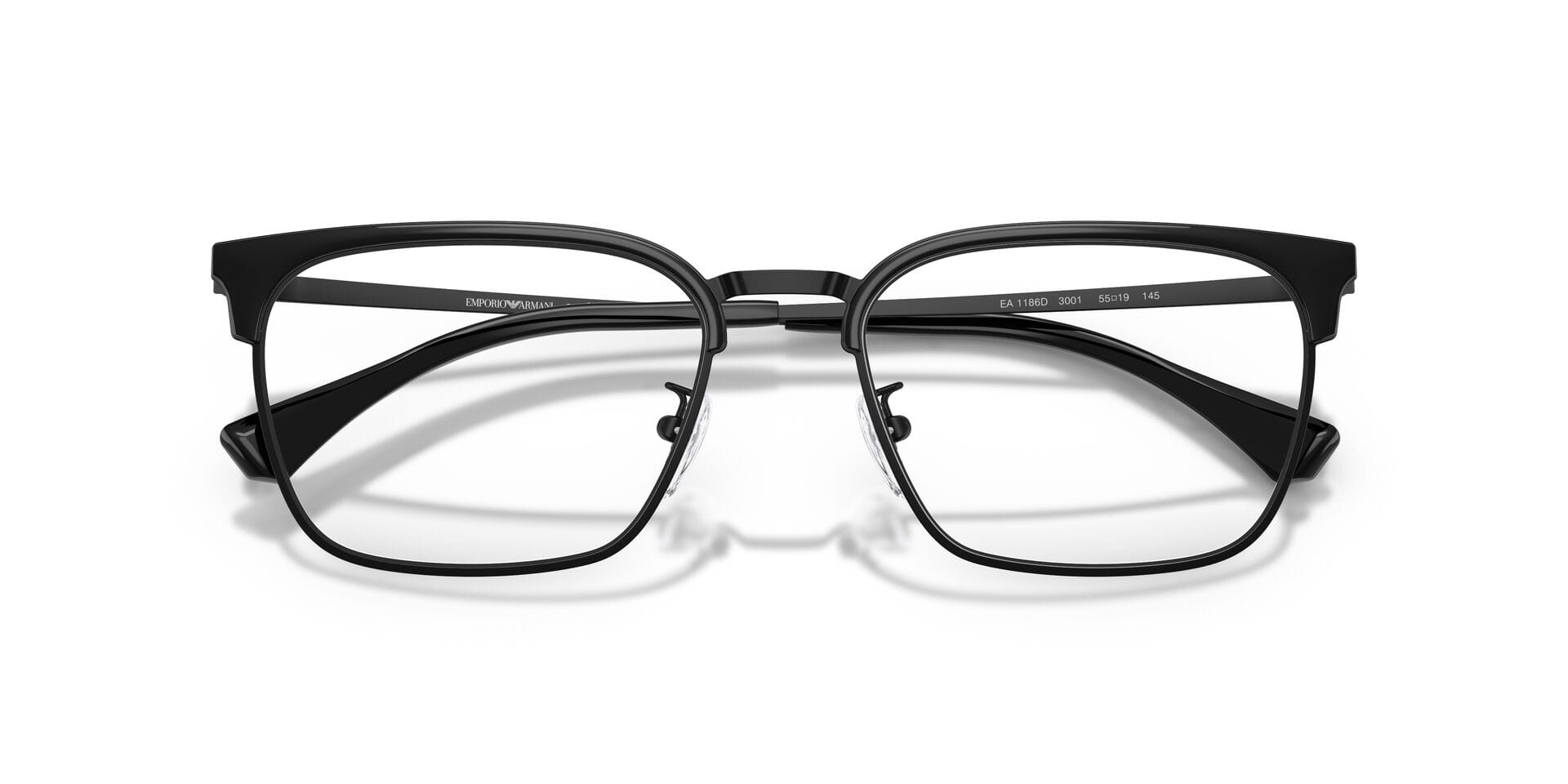 Emporio Armani 0EA1186D Frame Matt Black Male Metal Metal Frame — Matt Black frame — view 7