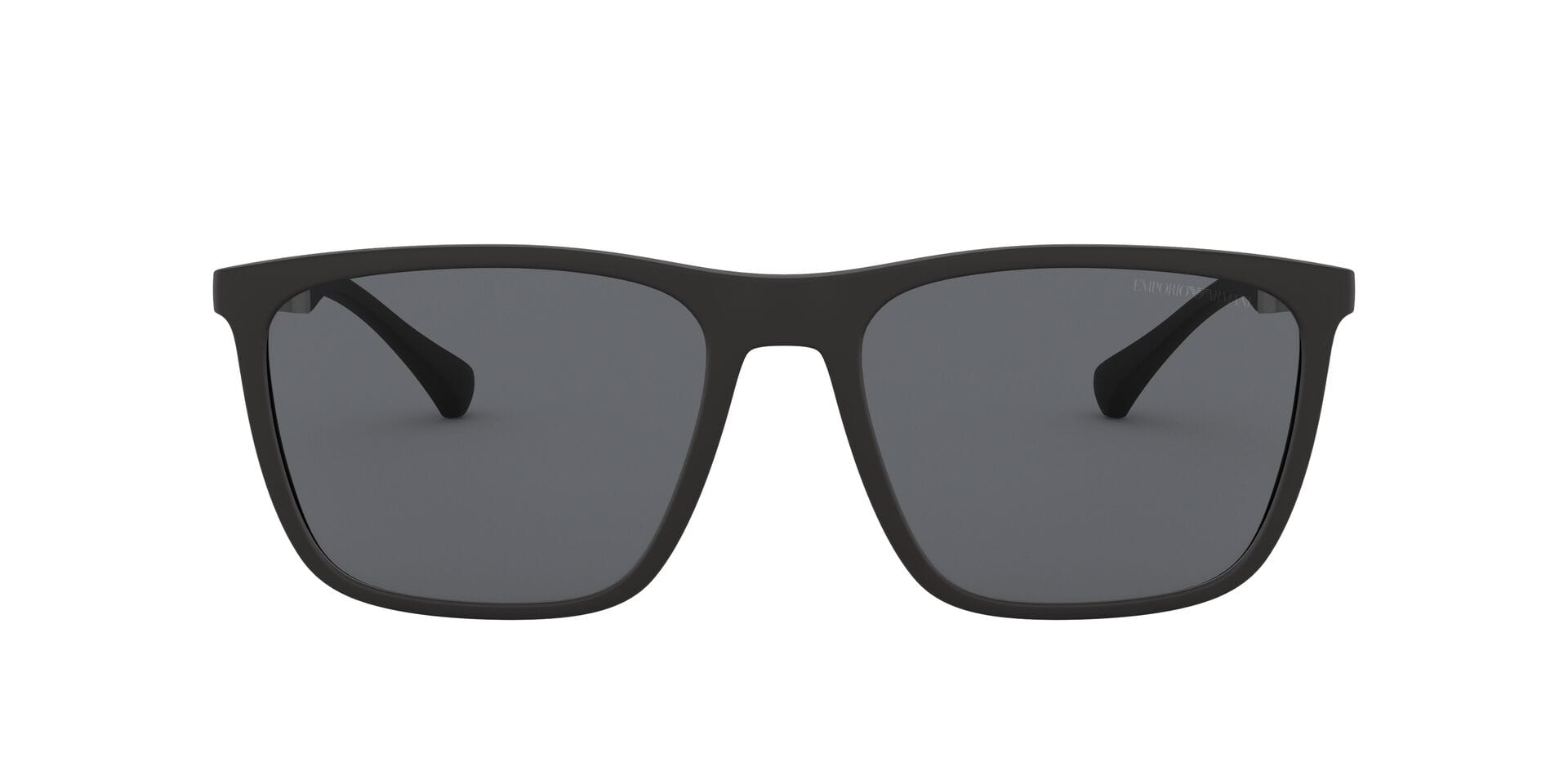 Emporio Armani EA4150 Sunglass Black Male Full Metal Sunglass — Black frame