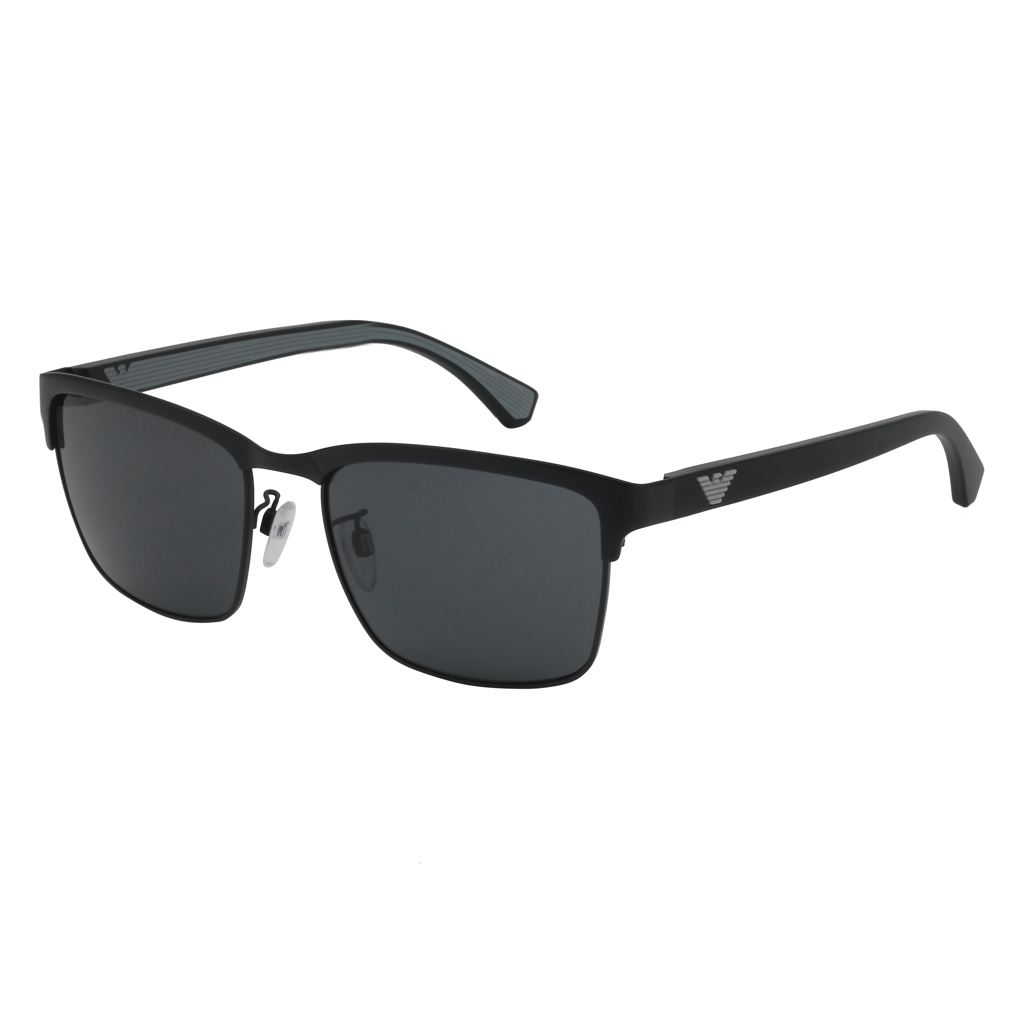 Emporio Armani EA2087 Sunglass Black Male Full Shell Sunglass — Black frame — view 7