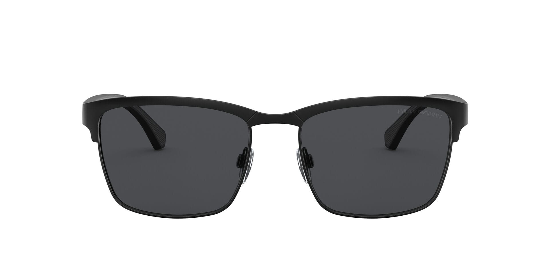 Emporio Armani EA2087 Sunglass Black Male Full Shell Sunglass — Black frame — view 3