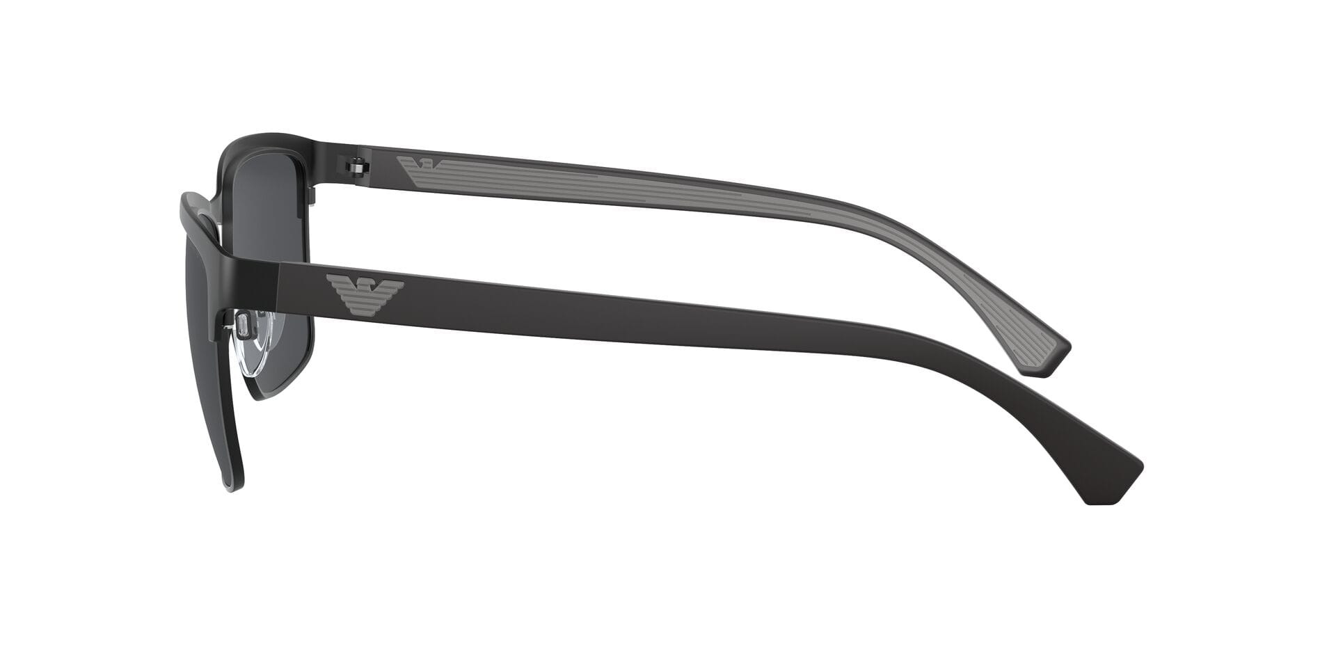 Emporio Armani EA2087 Sunglass Black Male Full Shell Sunglass — Black frame — view 5