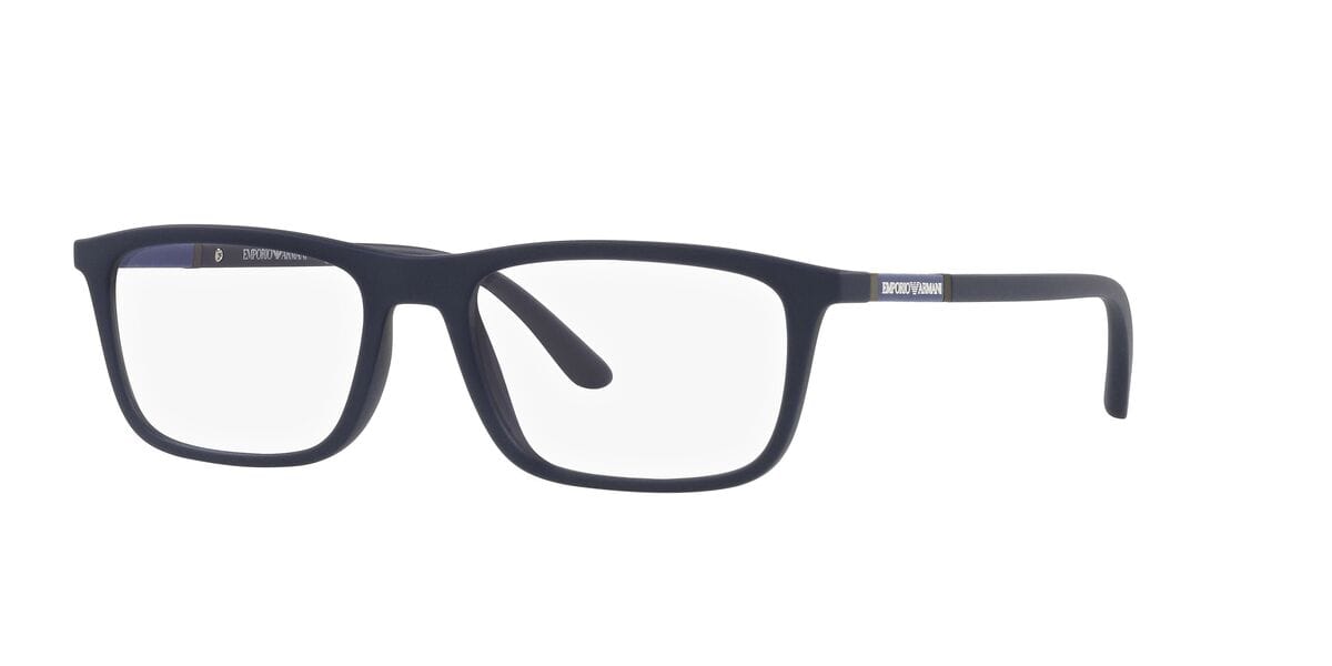 Emporio Armani 0EA4160 Sunglass Blue Male Full Shell Sunglass — Blue frame — view 1